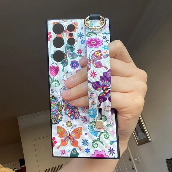 For Samsung Galaxy S22 plus,S22 ultra phone case with strap kickstand ring - Picture 8 of 14